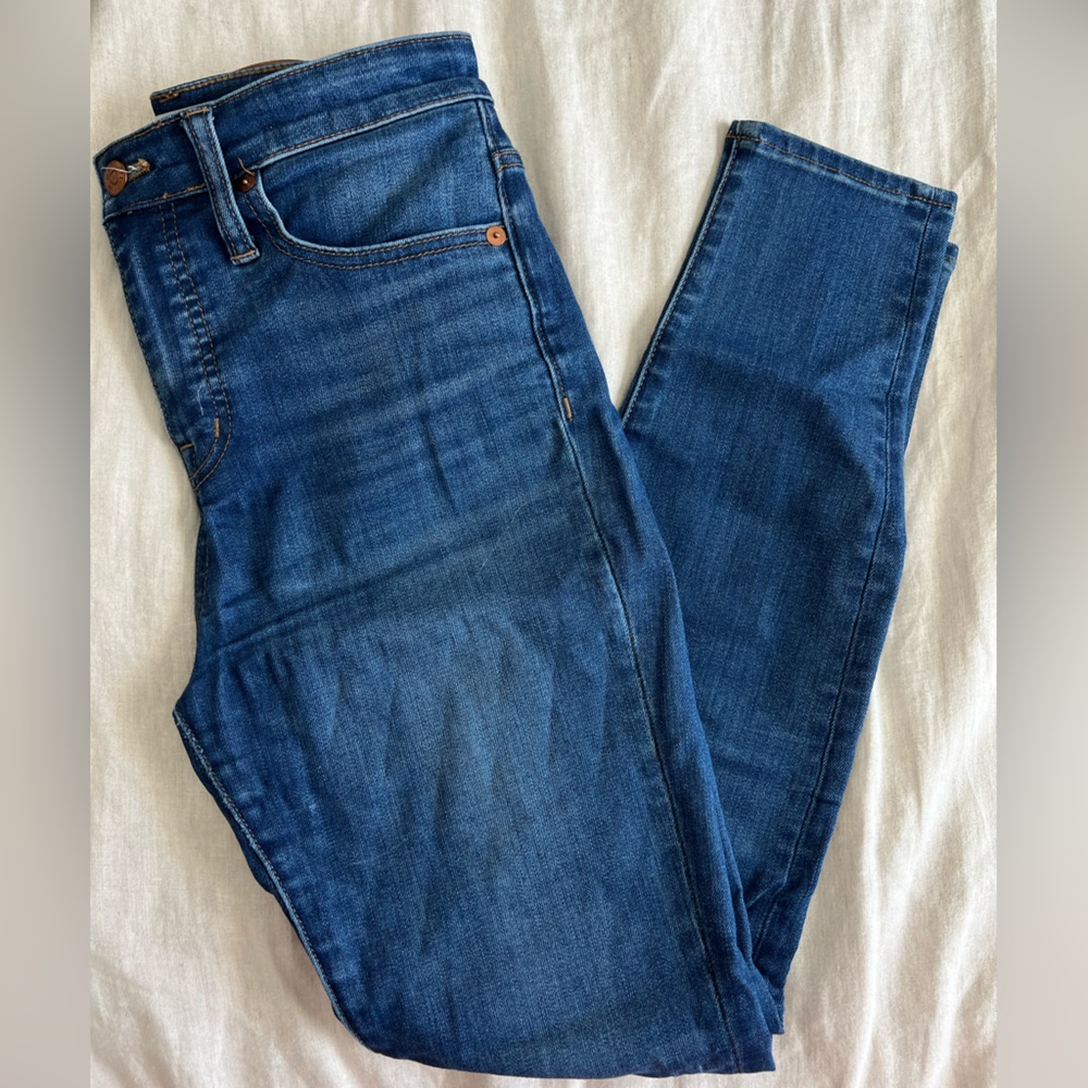 Madewell Curvy High-rise Skinny Jeans - Danny Wash